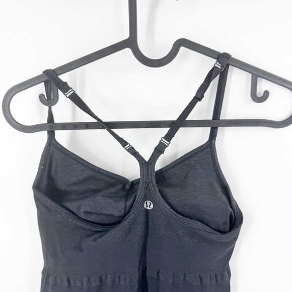 ✅ Lululemon Ebb & Flow BLACK Tank TOP SIZE 2 - Picture 3 of 4